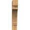 Ekena Millwork Imperial Block Rough Sawn Bracket, Western Red Cedar, 6"W x 30"D x 34"H BKT06X30X34IMP05RWR - alternate 2
